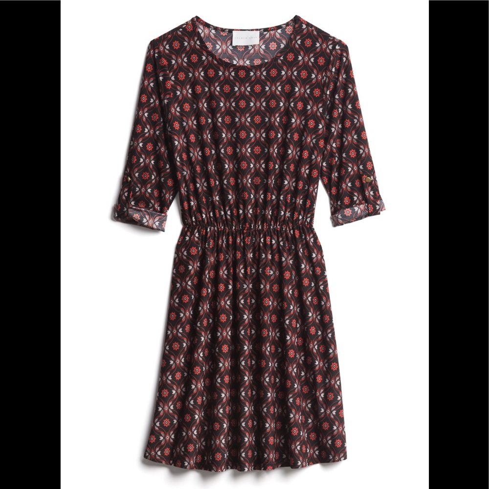 French Grey Murphy Brushed Knit Dress